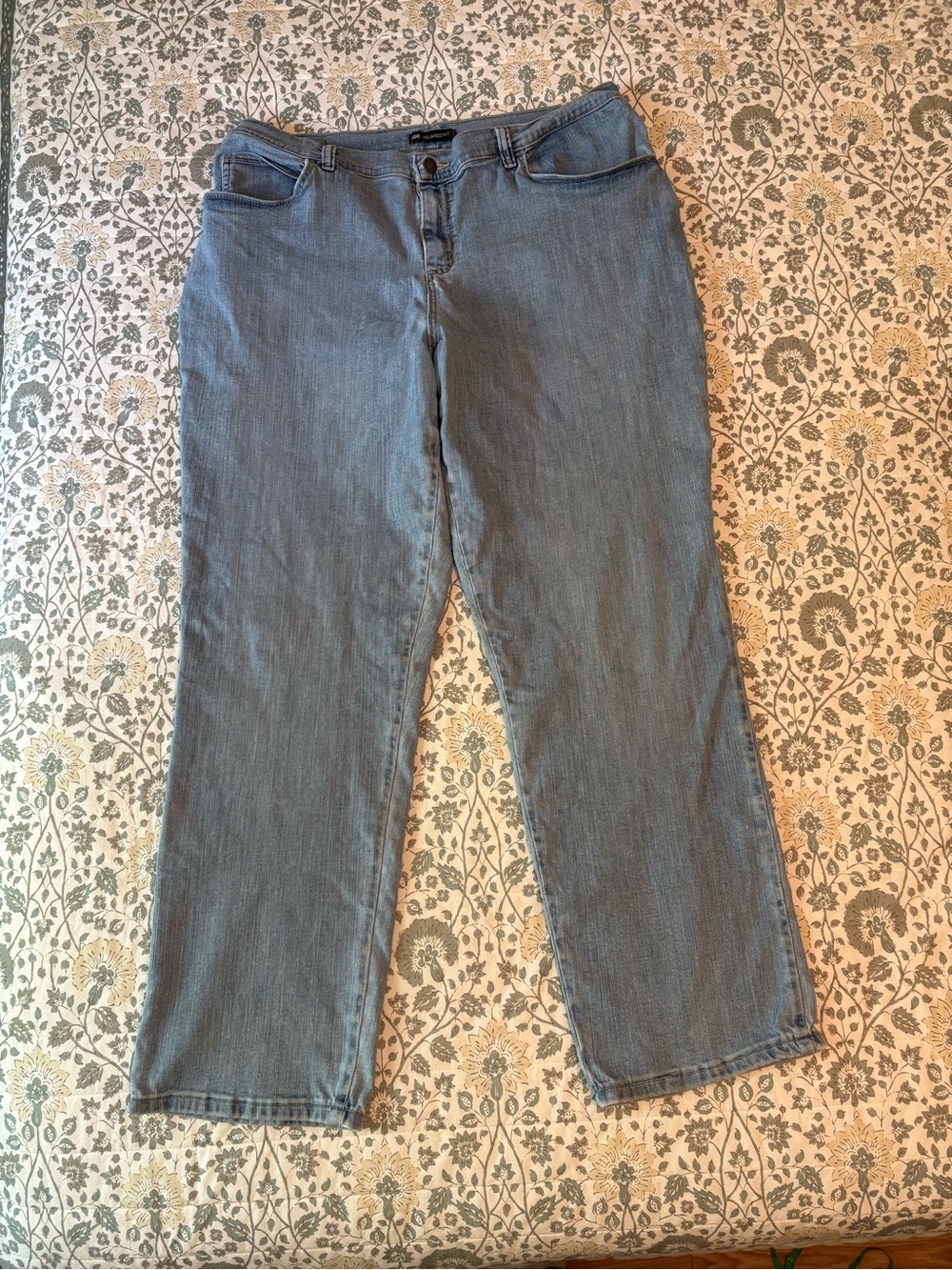 Lee Women's Boot Cut Jeans in Light Blue Denim